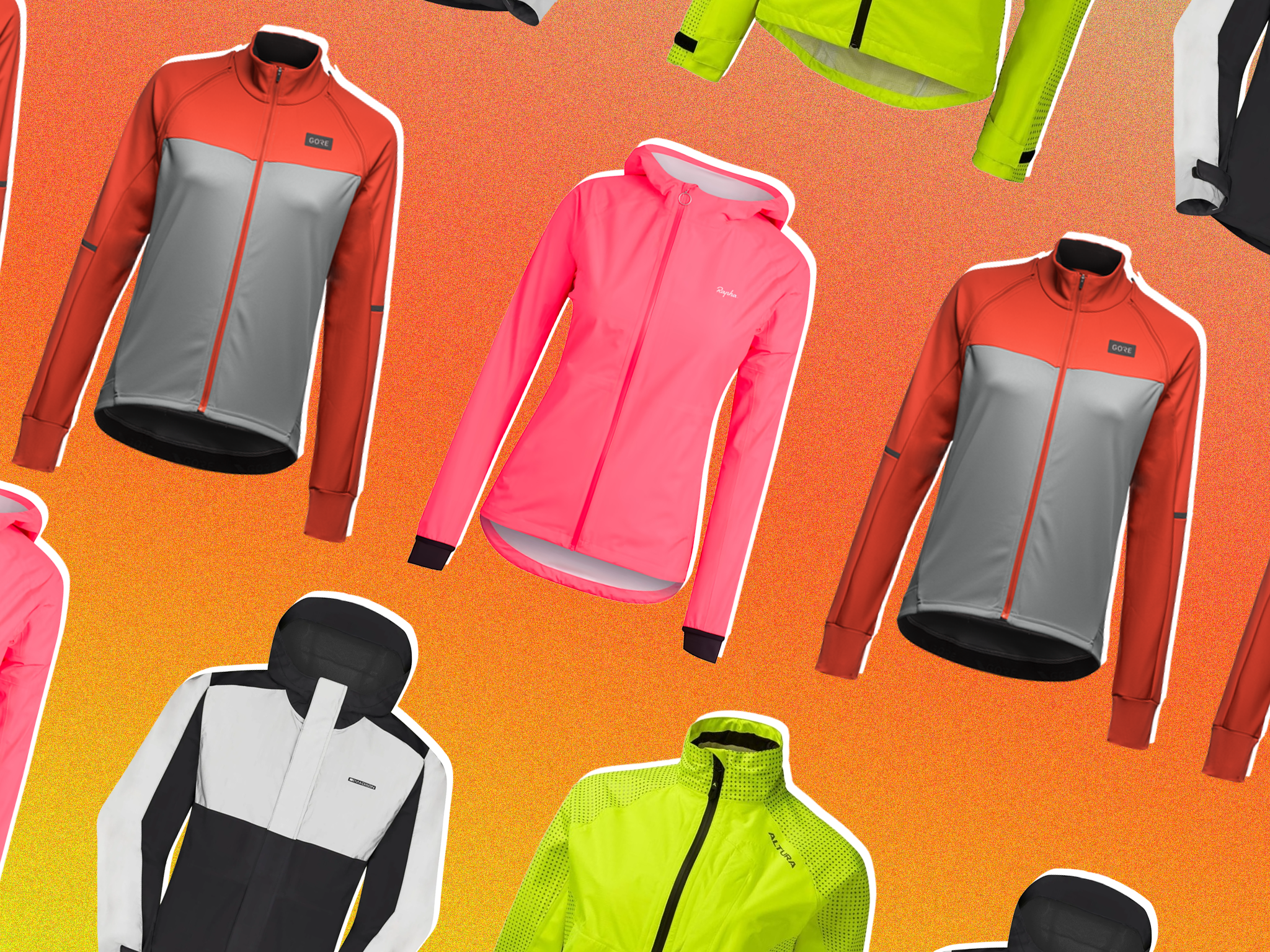 Hi vis cheap cycling top